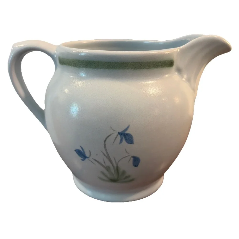 Buchan Stoneware Pitcher Thistleware‎ Floral Scotland 253 Vintage Cottagecore